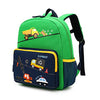 willikiva Car Dinosaur Kids Toddler Backpack for Boys and Girls Children Waterproof Preschool Bag(Green Bus)